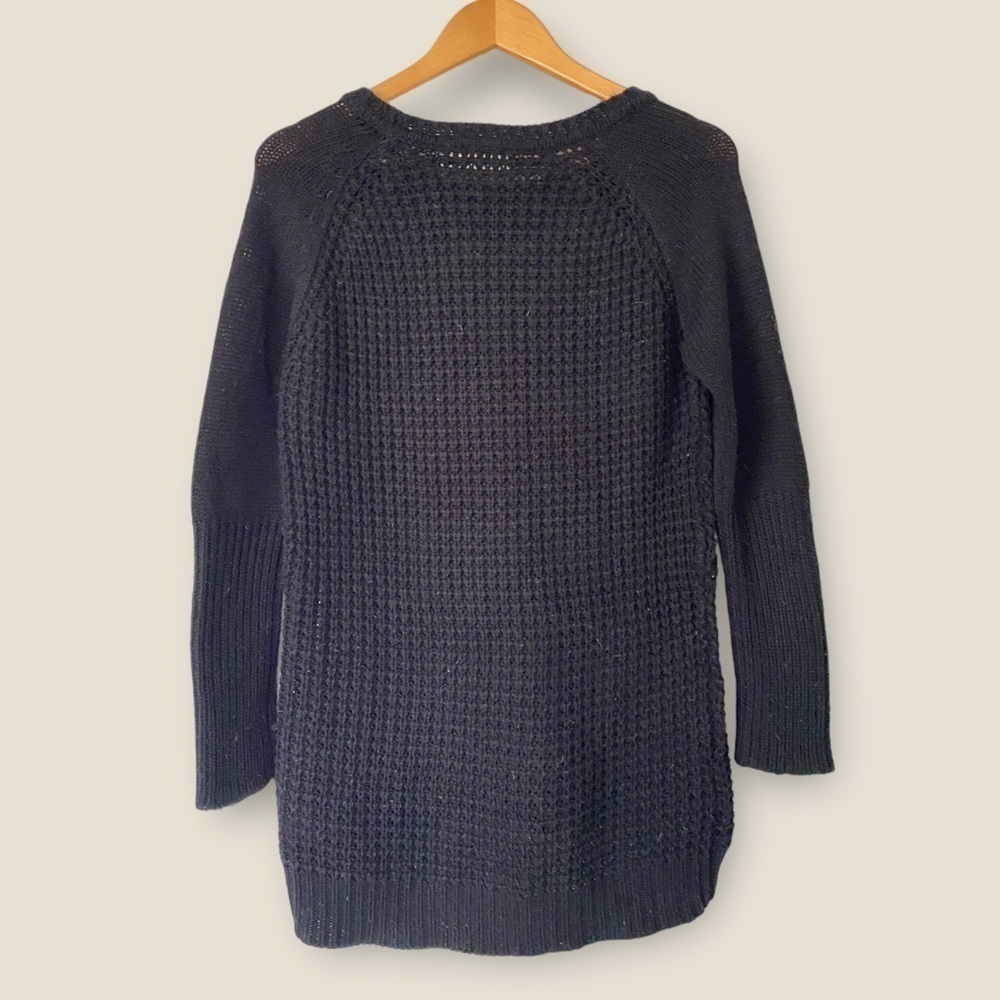 La Classe Couture Black Knit Sweater Tunic - Picture 5 of 7